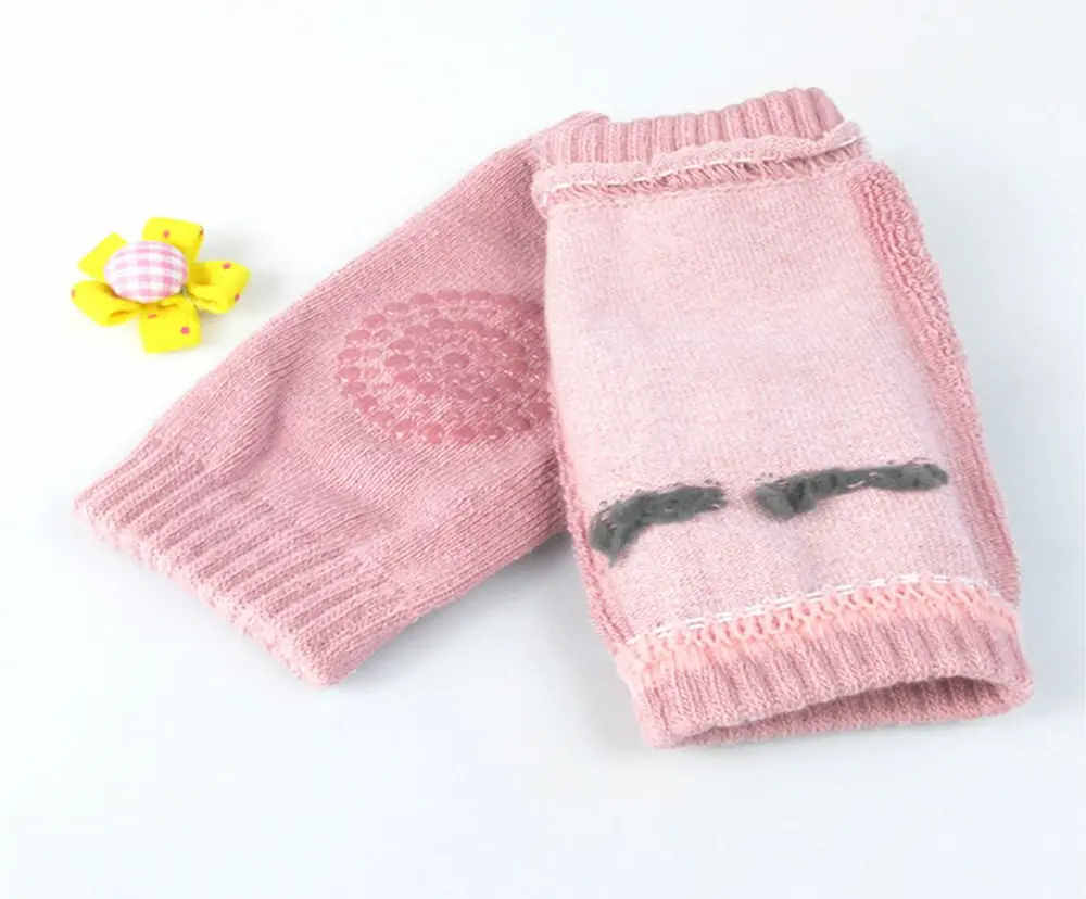 Protiskluzové návleky na kolena - STARORŮŽOVÉ