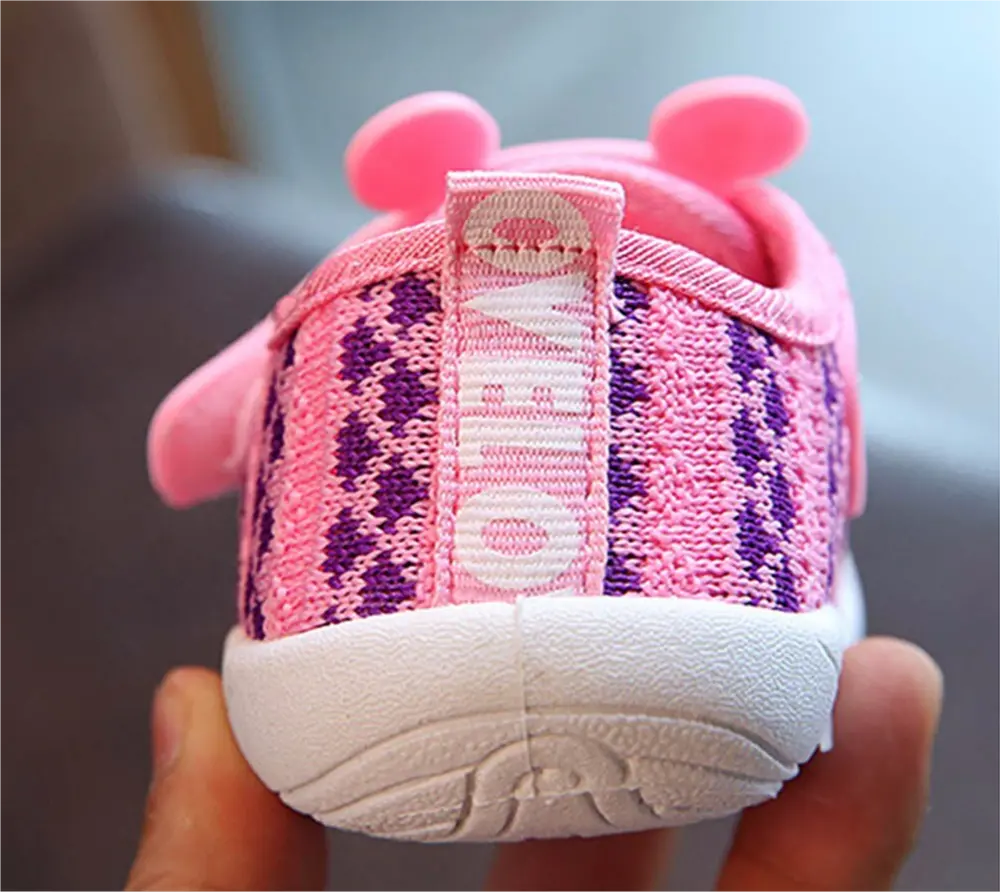 Barefoot botičky s pískátkem - MYŠIČKA (18-24m) - Růžové