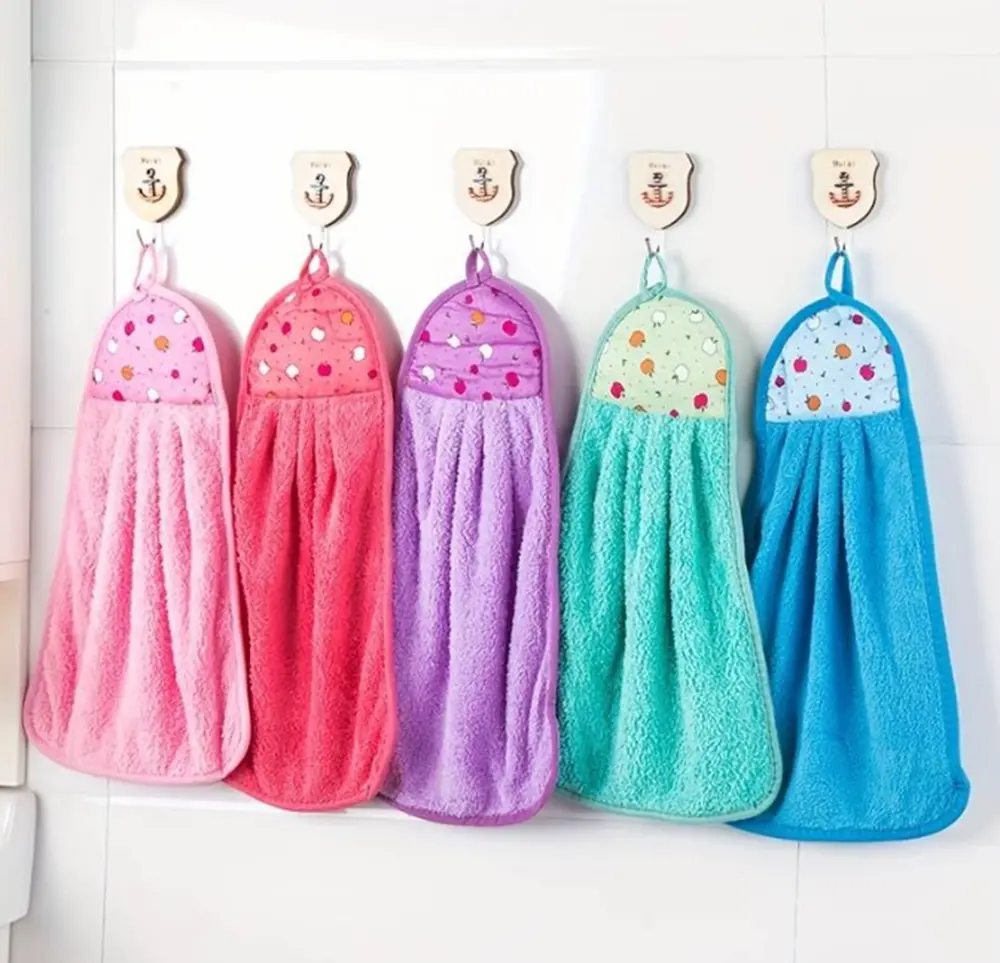 Ručník do školky - JABLÍČKO - tmavě oranžový