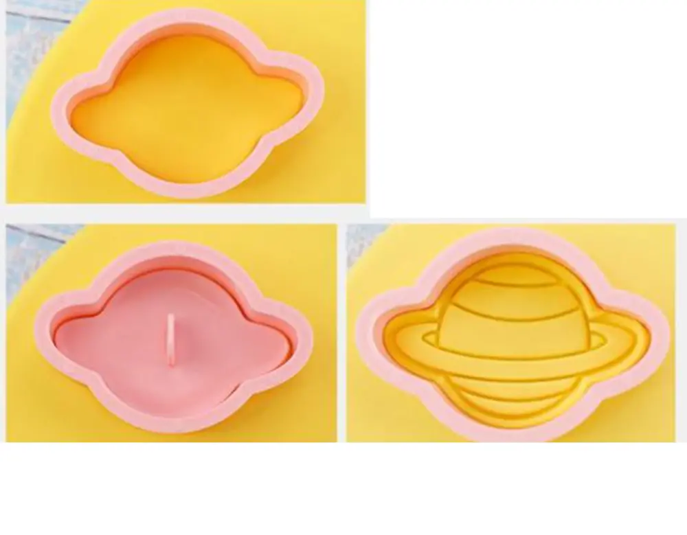 3D vykrajovátka na sušenky - UFO - 8 ks 