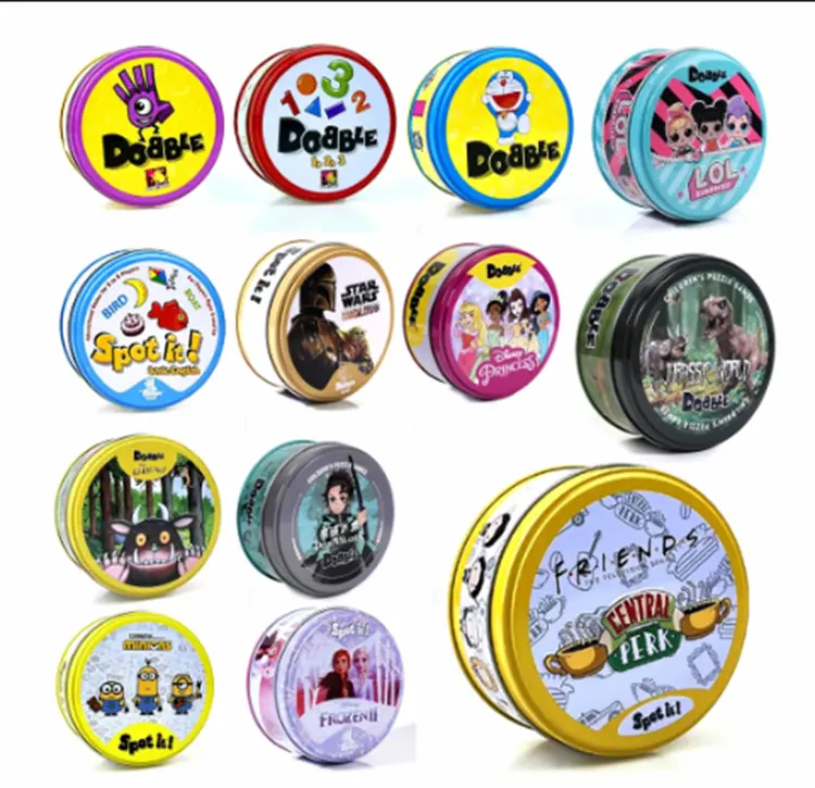 Postřehová hra Dobble-Spot it - 100 let Disney (B)