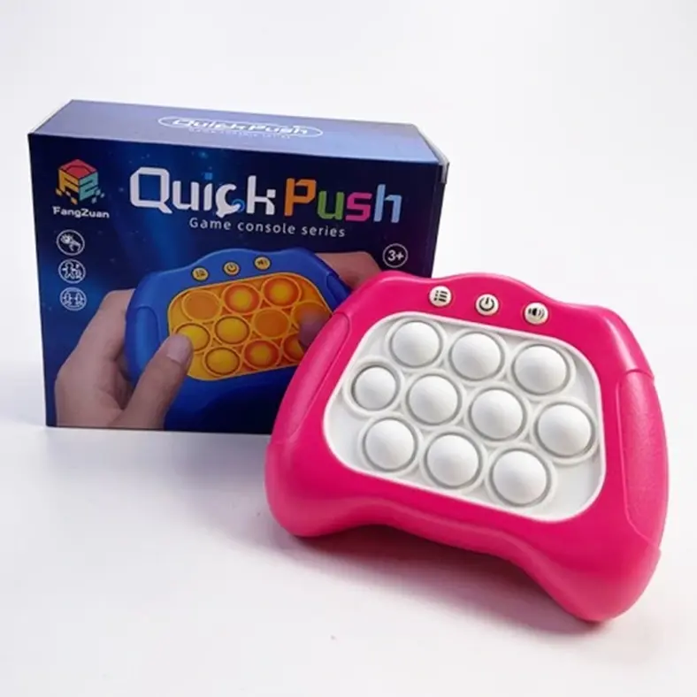 Elektronická hra - POP IT QUICK PUSH - Růžový
