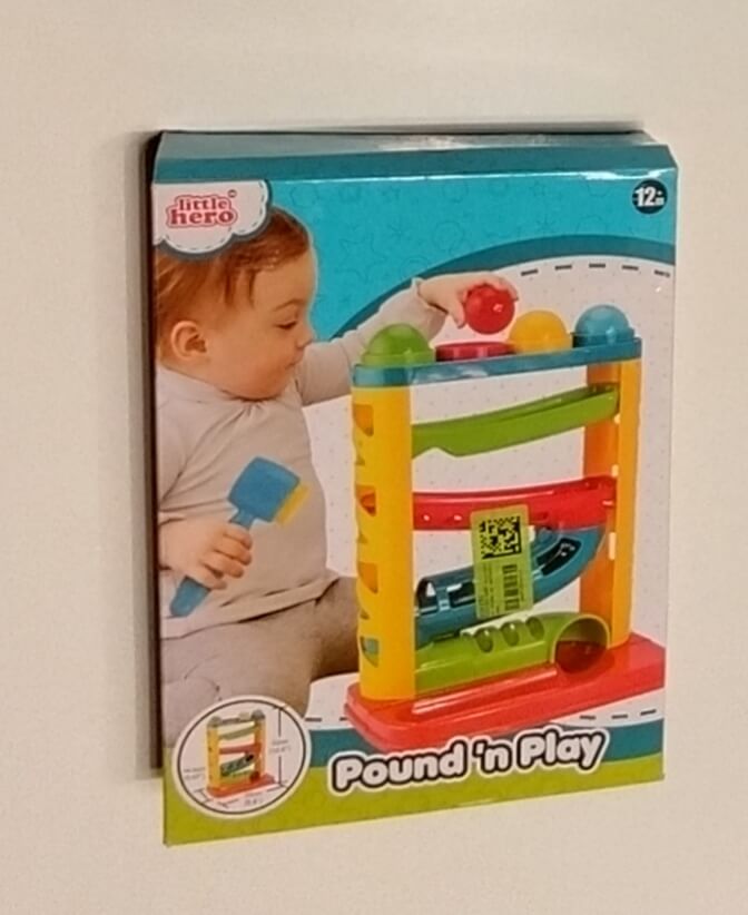 Kuličková dráha se zatloukačkou