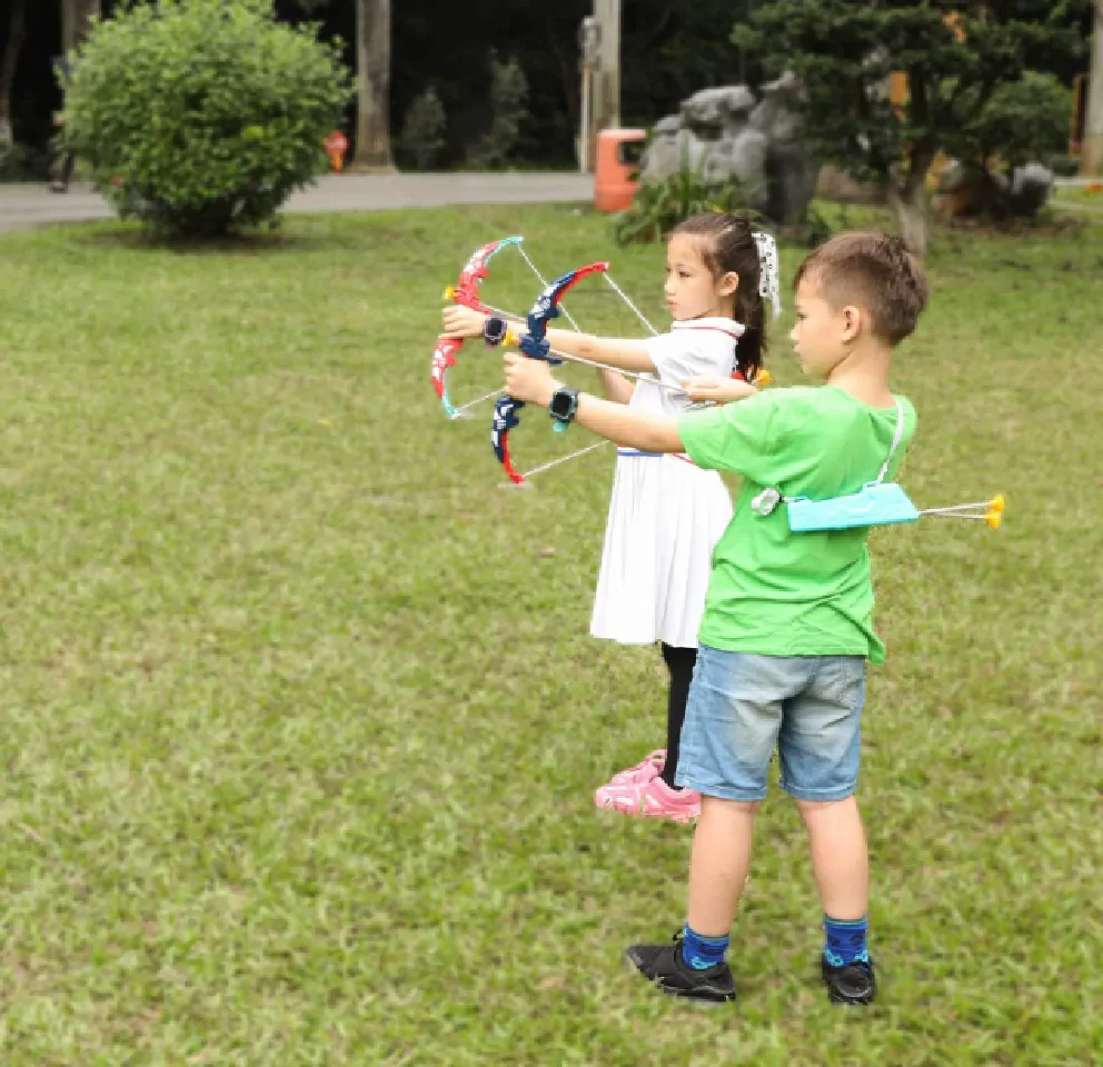 Sada na lukostřelbu Junior 2ks - MODRÝ