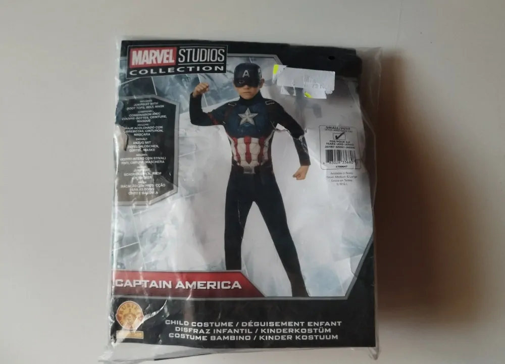 Dětský kostým - CAPTAIN AMERICA - (4-6 let / S)