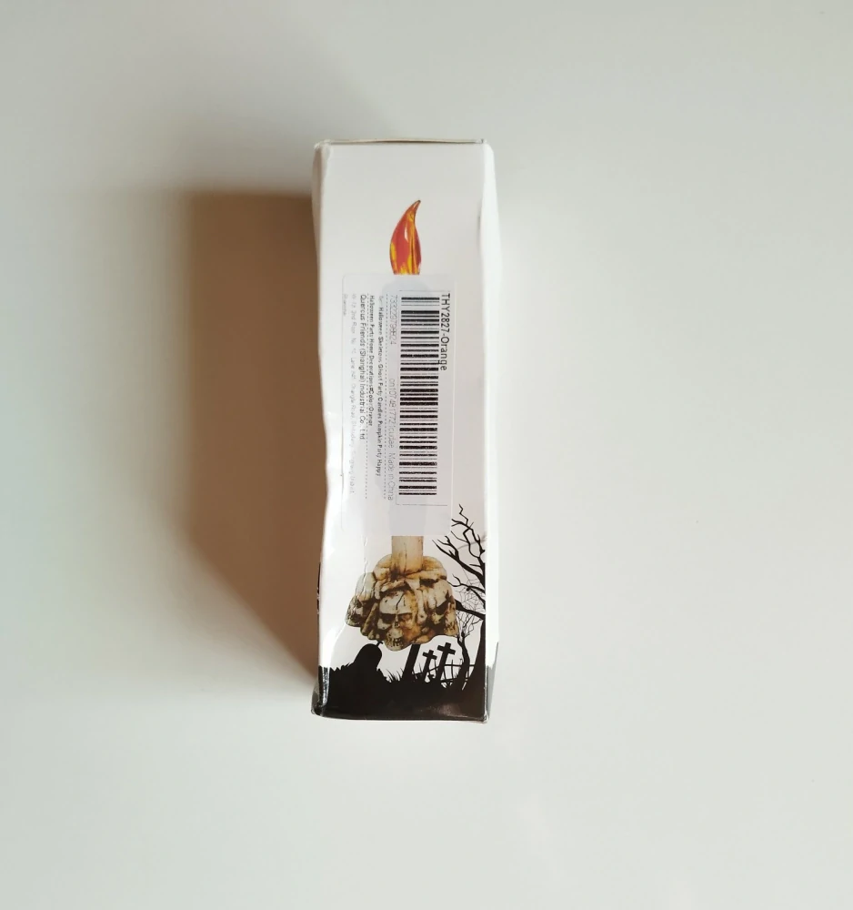 LED lampa na HALLOWEEN - RUKA - Oranžová