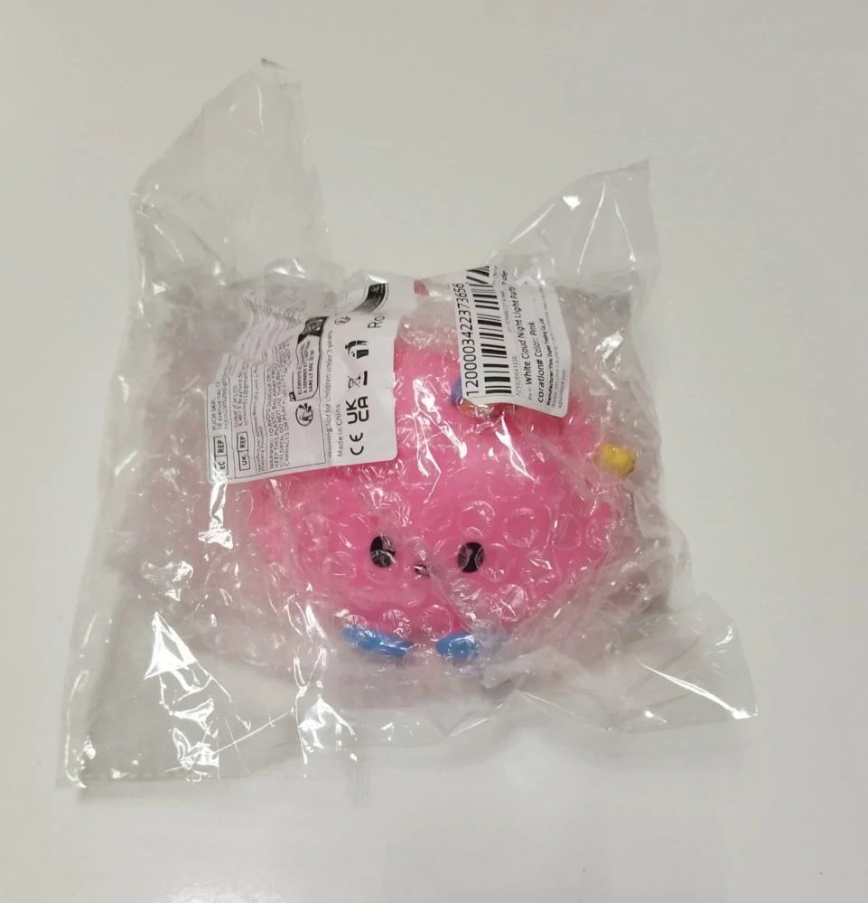 Noční světlo - OBLÁČEK - RŮŽOVÁ