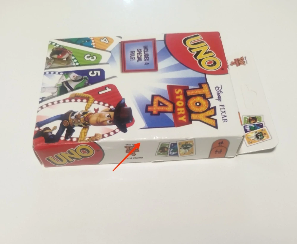 Hra Uno karty - TOY STORY 4 - S VADOU 