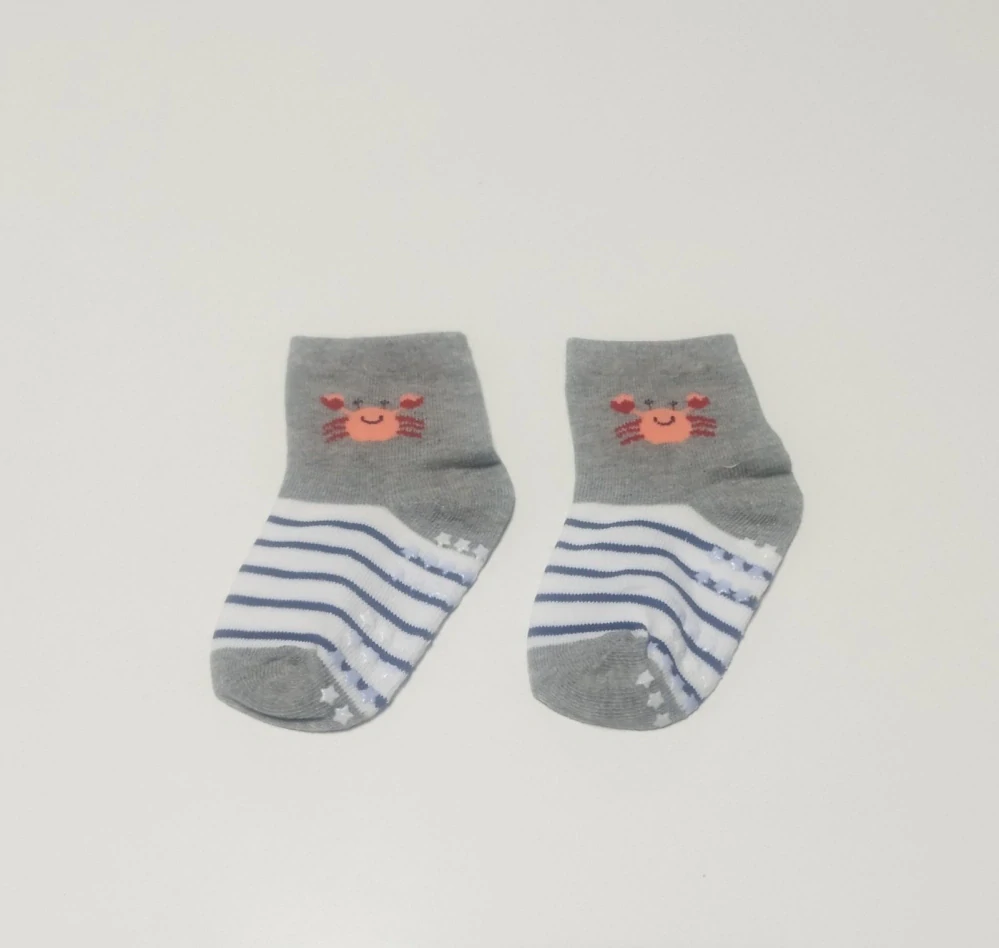 Protiskluzové ponožky - KRAB - (12-36 m) M