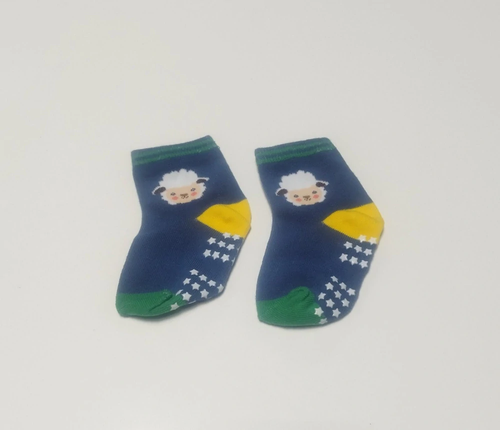 Protiskluzové ponožky - OVEČKA - (0-12 m) S