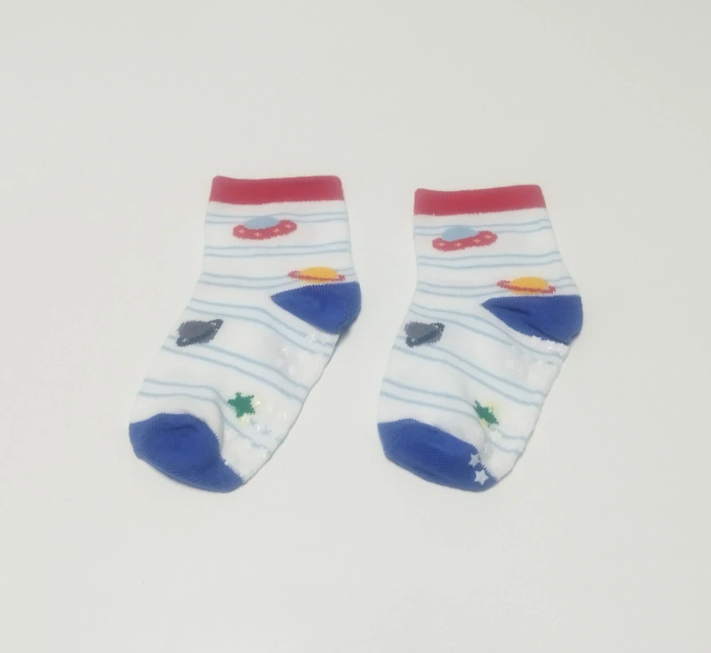 Protiskluzové ponožky - PLANETY - (3-5 let) L