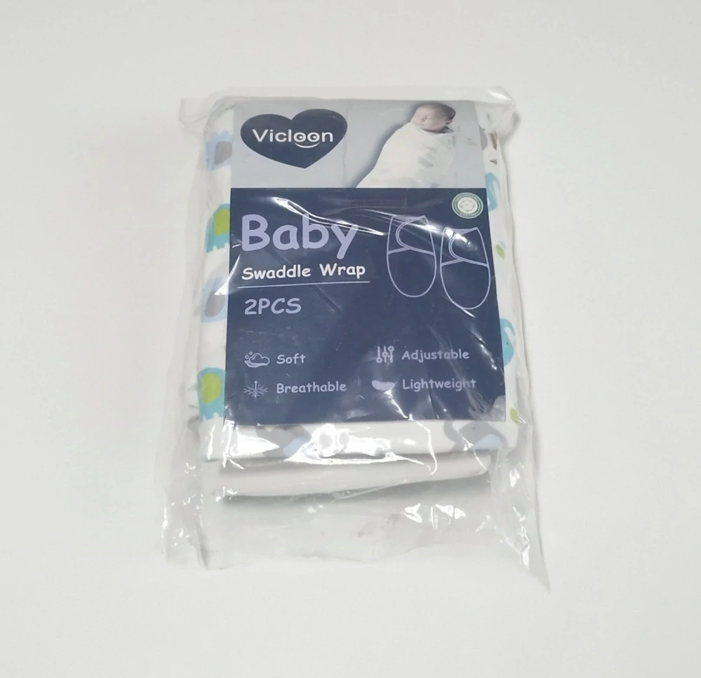 Bavlněné spací pytle 2 ks - ZAVINOVAČKY - BÍLÉ (4-6 m)