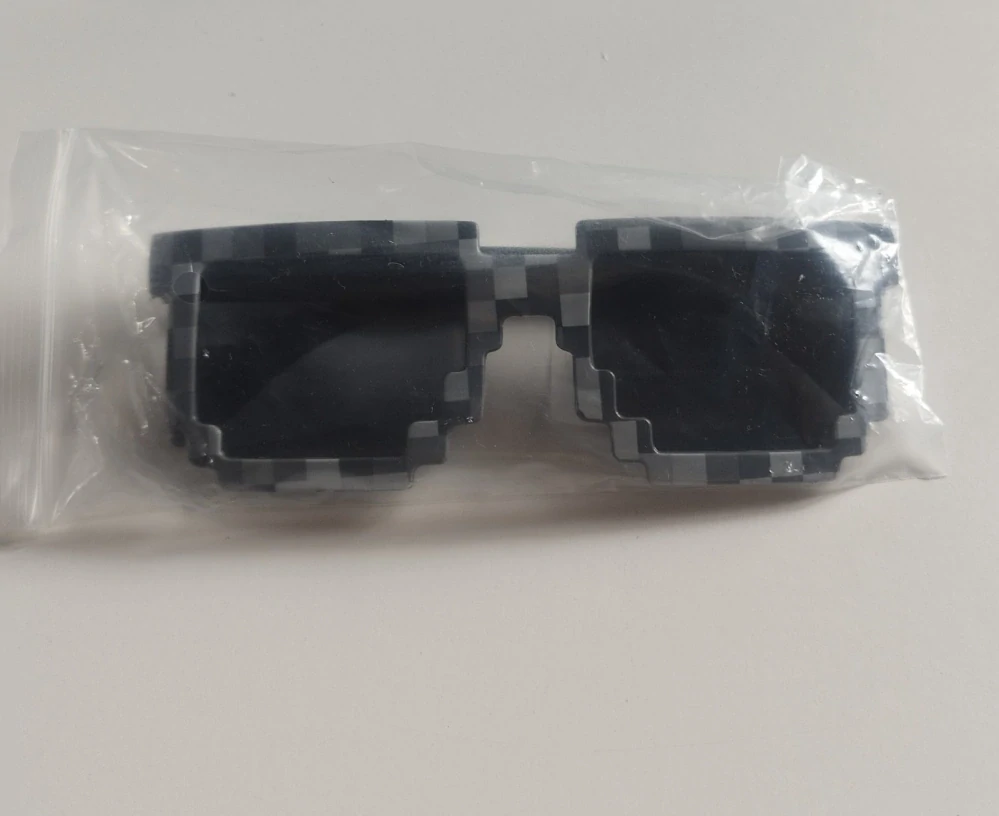 Sluneční brýle - MINECRAFT - ŠEDÉ