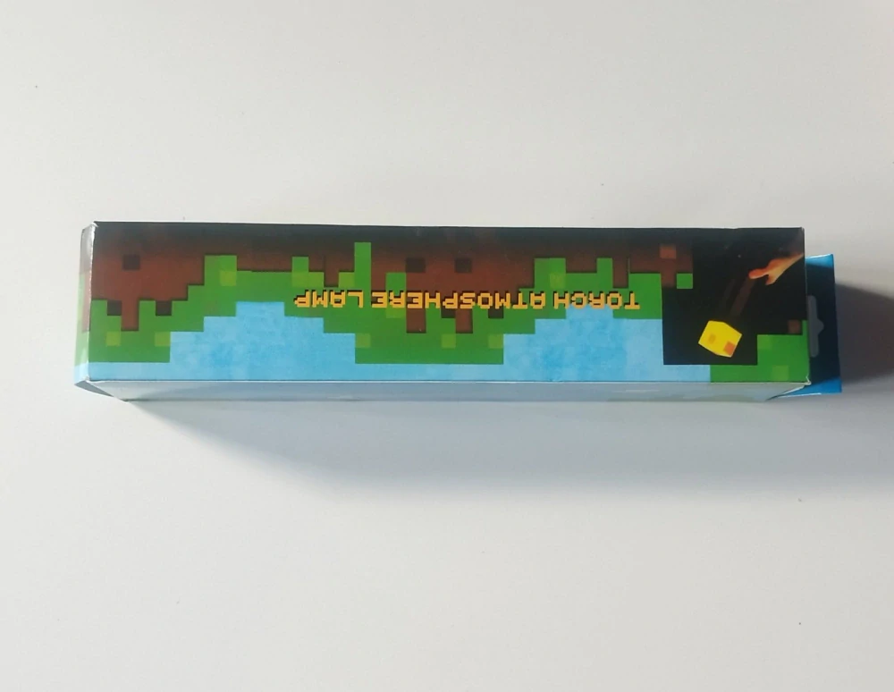 LED lampa na nabíjení - MINECRAFT POCHODEŇ
