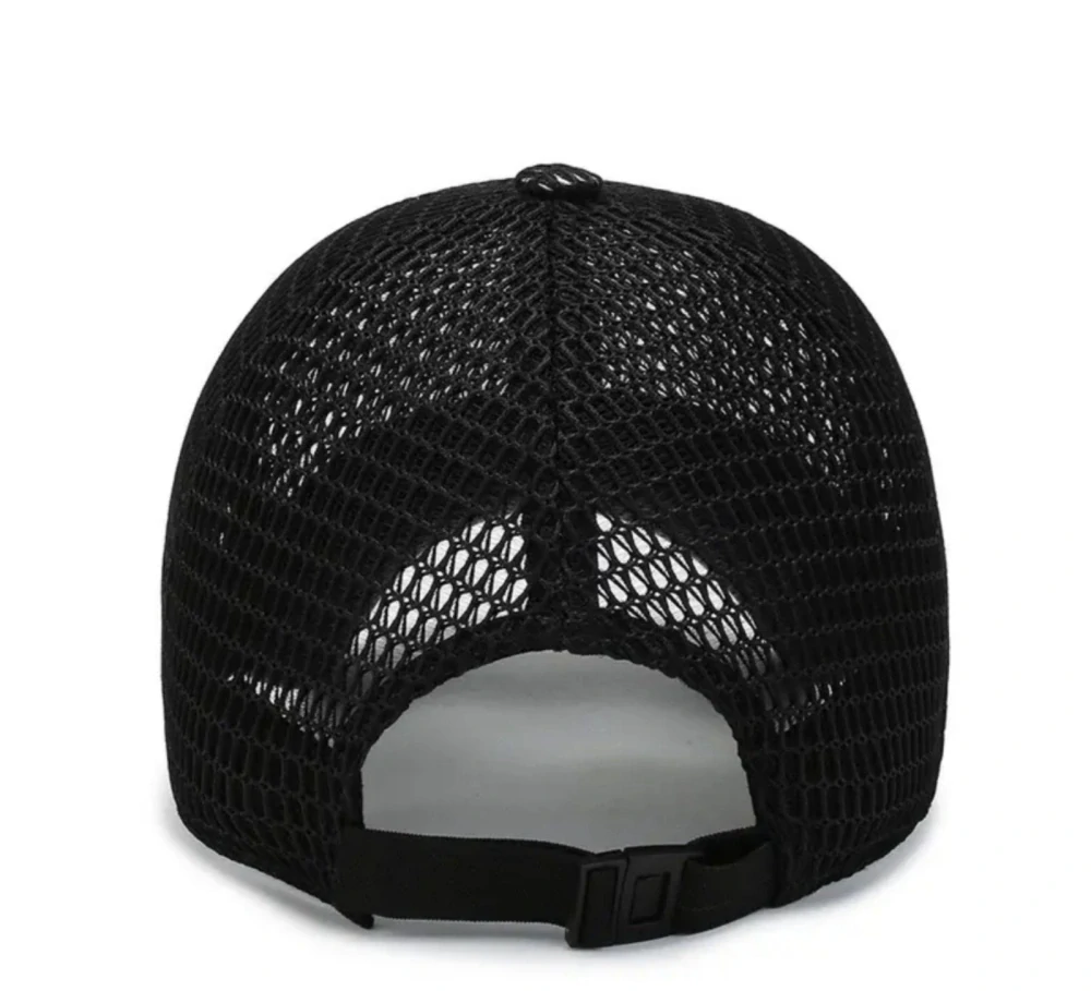 Letní síťovaná kšiltovka - ŠEDO MODRÁ