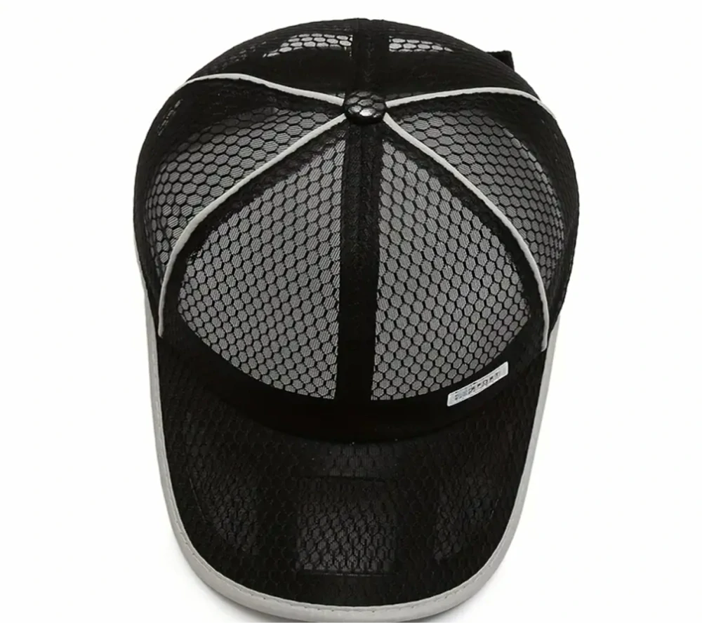 Letní síťovaná kšiltovka - BÉŽOVÁ