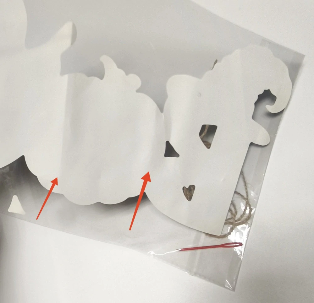 Papírová dekorace - HALLOWEEN - BOO