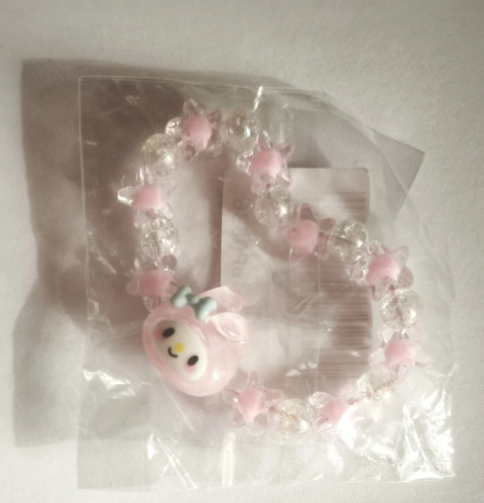 Korálkový náramek na gumičce - SANRIO - MELODY