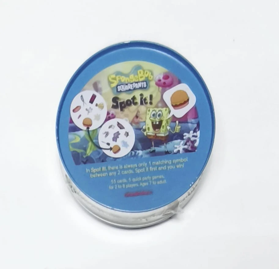 Postřehová hra Dobble-Spot it - SPONGE BOB - S VADOU