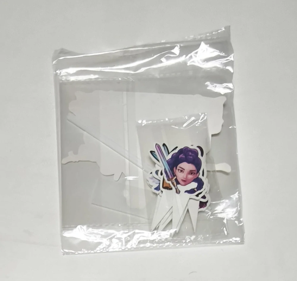 Set dekorací na dort a muffiny - TOPPER KPOP - 25 ks