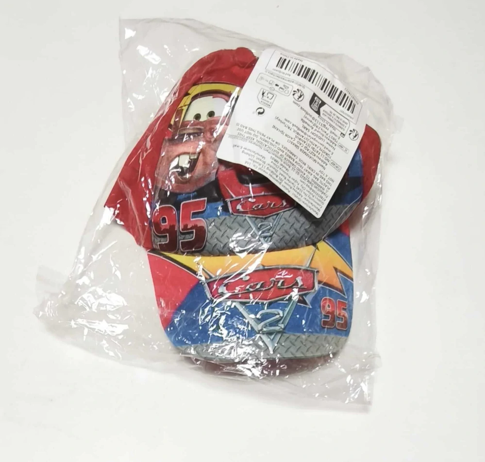 Dětská kšiltovka – Cars 2: World Grand Prix - ČERVENÁ (3-7 let)