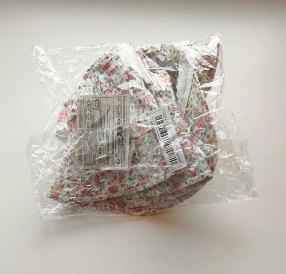 Dětská letní sada: Klobouček a kšiltovka - KYTIČKY