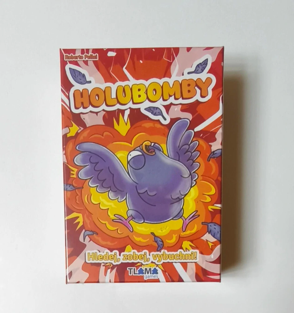 Desková hra - HOLUBOMBY - (Pigeon Explosion CZ)