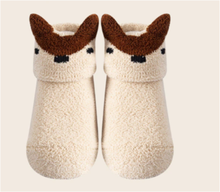 Teplé protiskluzové ponožky - Liška (24-36m)