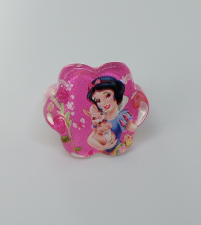 Prstýnek - DISNEY PRINCEZNY KYTIČKA - Sněhurka - S vadou