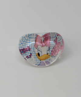 Prstýnek - MICKEY MOUSE SRDÍČKO - DAISY 3 - S vadou 2