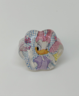 Prstýnek - MICKEY MOUSE KYTIČKA - DAISY 4 - S vadou 2