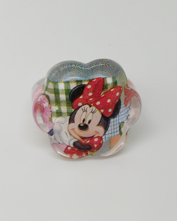 Prstýnek - MICKEY MOUSE KYTIČKA - MINNIE MOUSE 5 - S vadou 2
