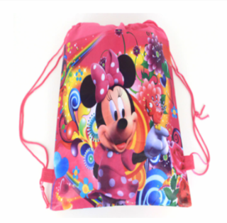Sáček na přezůvky - MINNIE MOUSE - růžový 4