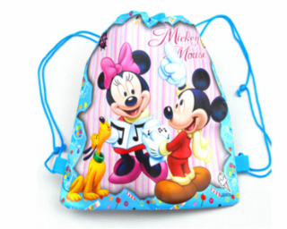 Sáček na přezůvky - MICKEY MOUSE - modrý 5