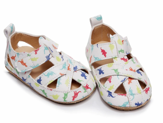 Barefoot sandálky - DINOSAURUS (18-24 m)