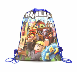 Sáček na přezůvky - ROBLOX - modrý 2