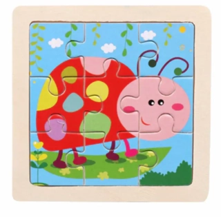 Dřevěné puzzle pro nejmenší (S) - BERUŠKA