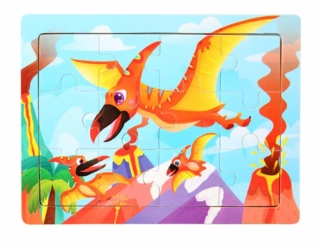 Dřevěné puzzle pro nejmenší (M) - PTERODAKTYL