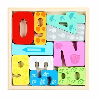 Dřevěné 3D puzzle - ČÍSLA