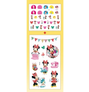 Set nálepek na nehty a tetování - MICKEY MOUSE 2