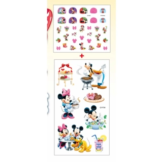 Set nálepek na nehty a tetování - MICKEY MOUSE 4