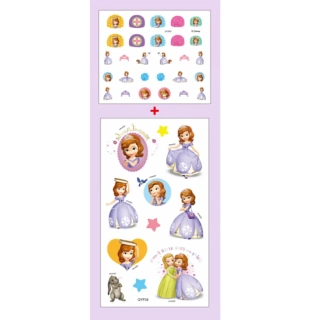 Set nálepek na nehty a tetování - PRINCEZNA SOFIE 4