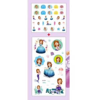 Set nálepek na nehty a tetování - PRINCEZNA SOFIE 5