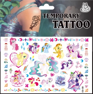 Dětské dočasné tetování - MY LITTLE PONY 4