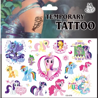 Dětské dočasné tetování - MY LITTLE PONY 6