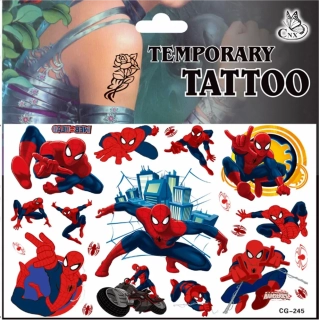 Dětské dočasné tetování - SPIDER MAN (A) 1