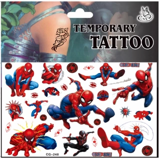 Dětské dočasné tetování - SPIDER MAN (A) 4