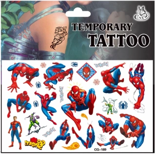 Dětské dočasné tetování - SPIDER MAN (A) 5