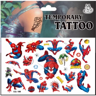 Dětské dočasné tetování - SPIDER MAN (A) 6