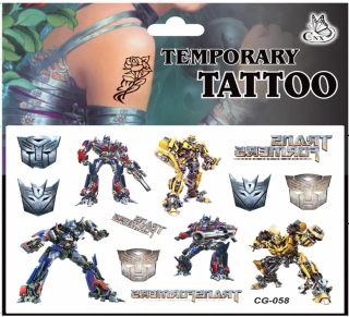 Dětské dočasné tetování - TRANSFORMERS 1